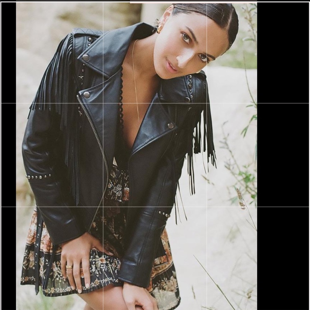 💥💥SALE!!💥💥 Spell Designs Teadora Fringe Leather Jacket